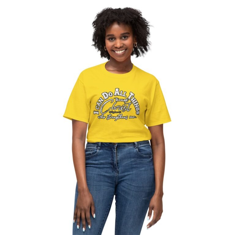 I Can Do All Things Through Christ Christian T-Shirt