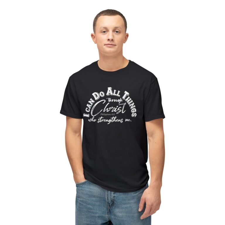 I Can Do All Things Through Christ Christian T-Shirt