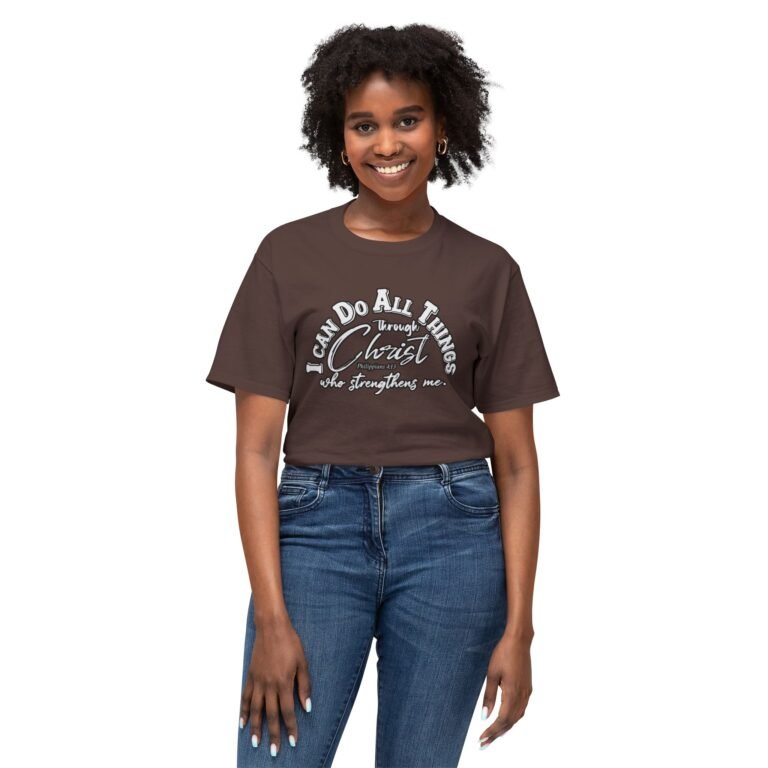 I Can Do All Things Through Christ Christian T-Shirt