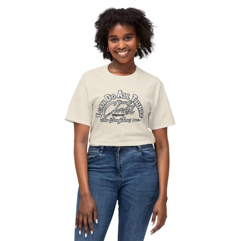 I Can Do All Things Through Christ Christian T-Shirt