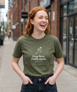 Fear Less, Faith More - Unisex Tees