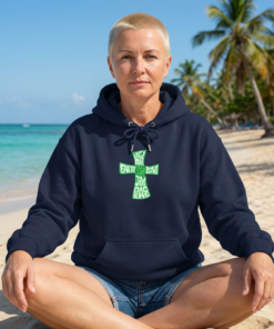 Hope Faith and Love Printed Hoodie - Cozy Printed Hoodie - Unisex Heavy Blend Hooded Sweatshirt - Casual Wear