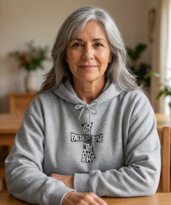 HOPE Faith Love Printed Hoodie - Cozy Printed Hoodie - Unisex Heavy Blend Hooded Sweatshirt - Casual Wear