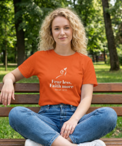Fear Less, Faith More - Unisex Tee