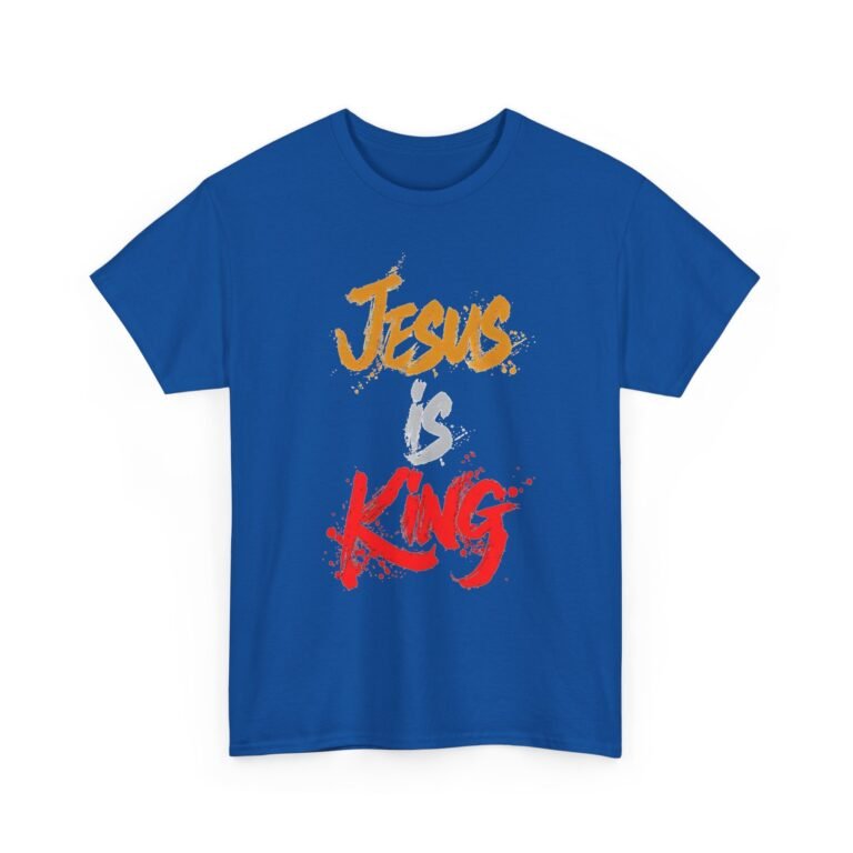 10128077475995367188_2048.jpeg Jesus Is King Christian Graphic T-Shirt