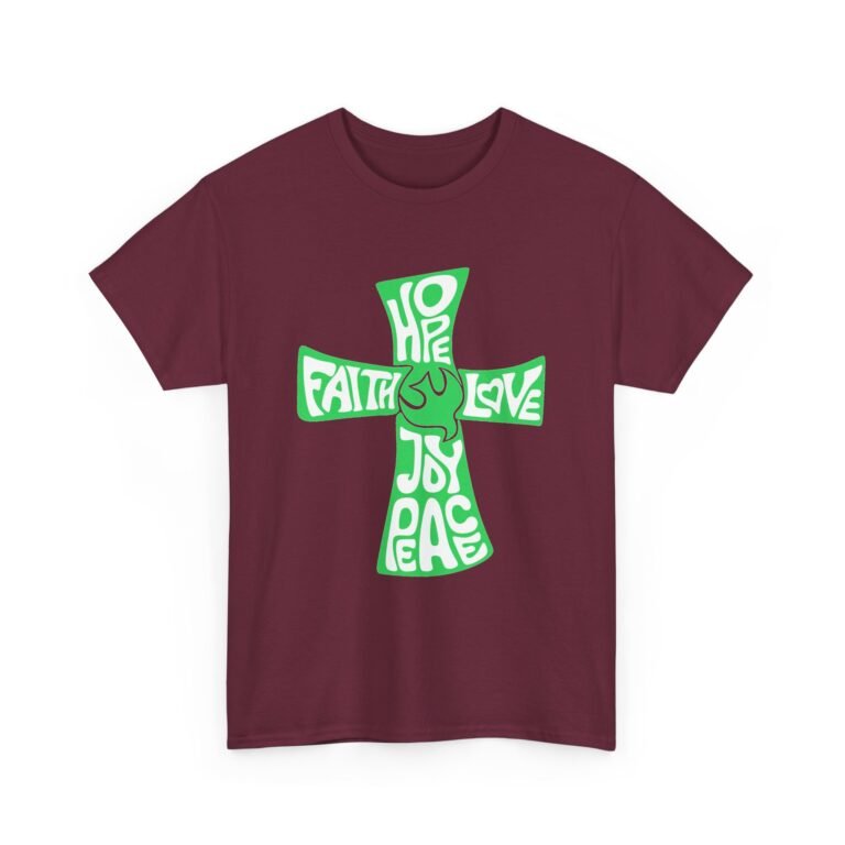 Faith Hope and Love Christian Graphic T-Shirt
