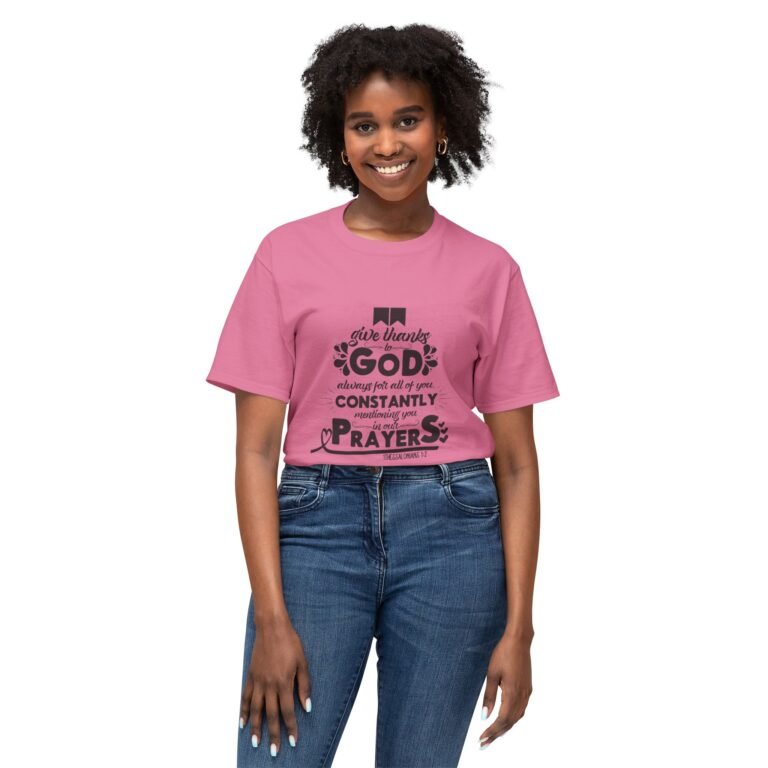 Give Thanks to God Unisex Christian T-Shirt