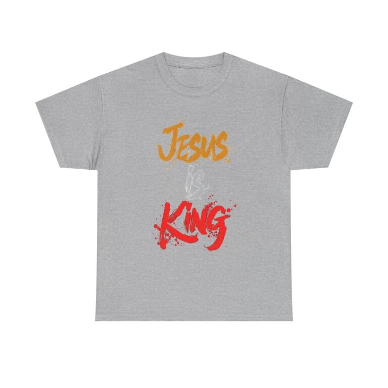 10692254306170944139_2048.jpeg Jesus Is King Christian Graphic T-Shirt