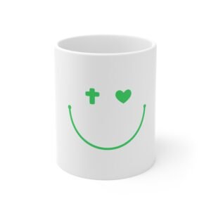 Smiley Face Positive Vibes Coffee Mug