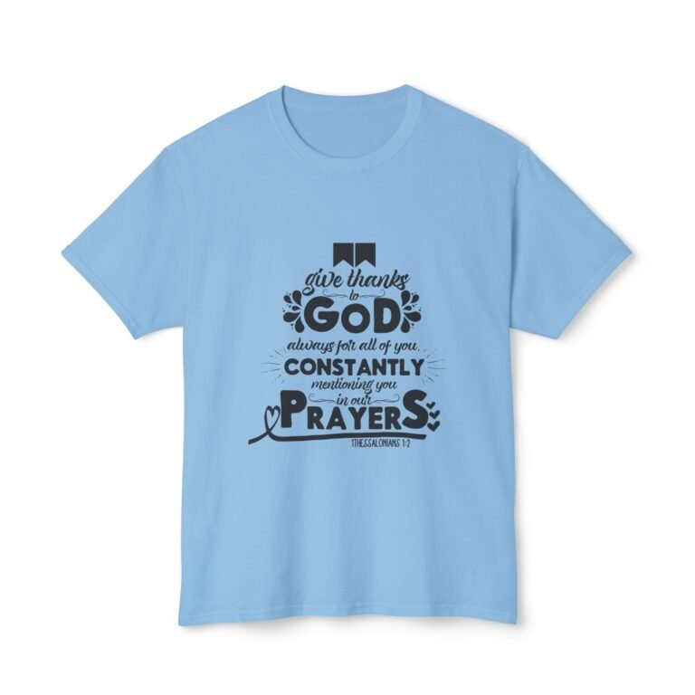 Give Thanks to God Unisex Christian T-Shirt