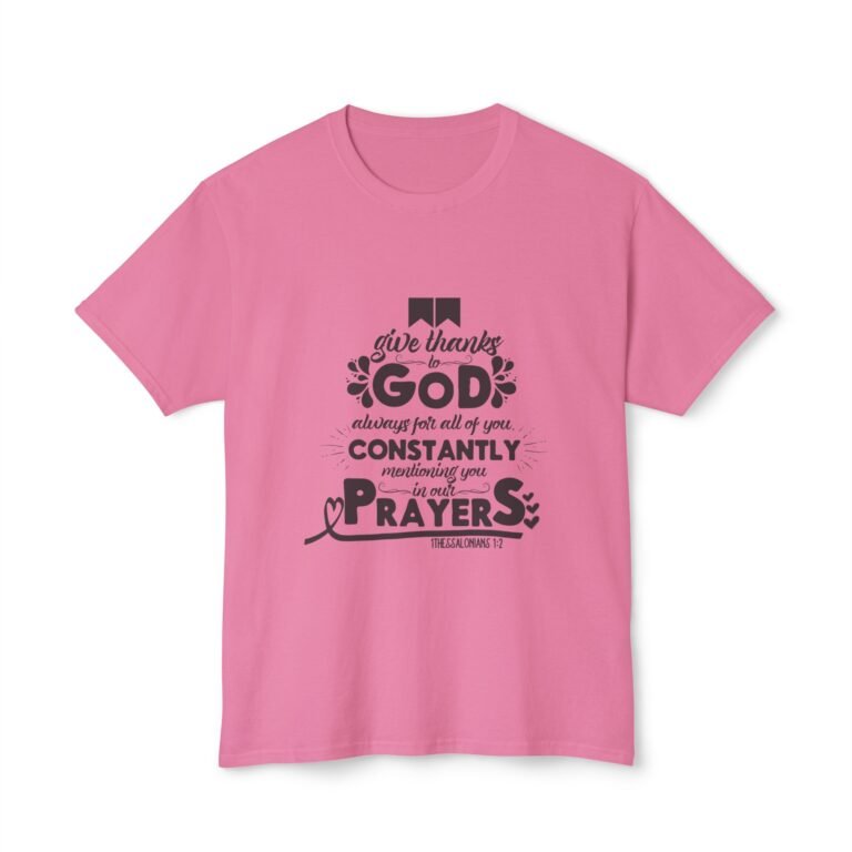 Give Thanks to God Unisex Christian T-Shirt