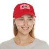 Pray Leather Patch Christian Dad Hat
