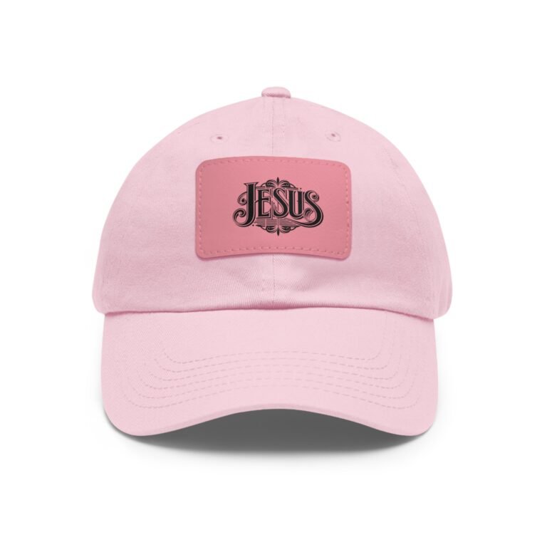 1134837466142612915_2048-1.jpeg Jesus Christian Leather Patch Dad Hat