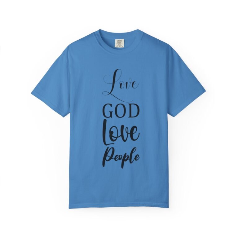 11635626822562771761_2048.jpeg Love God Love People Christian T-Shirt