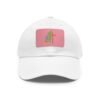 Rectangle Leather Patch Dad Hat