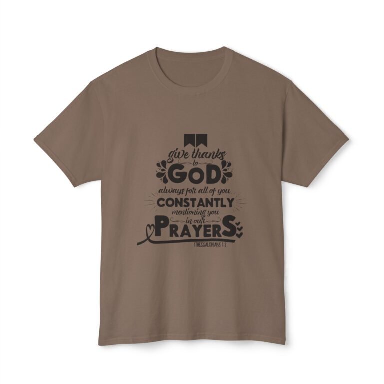 Give Thanks to God Unisex Christian T-Shirt