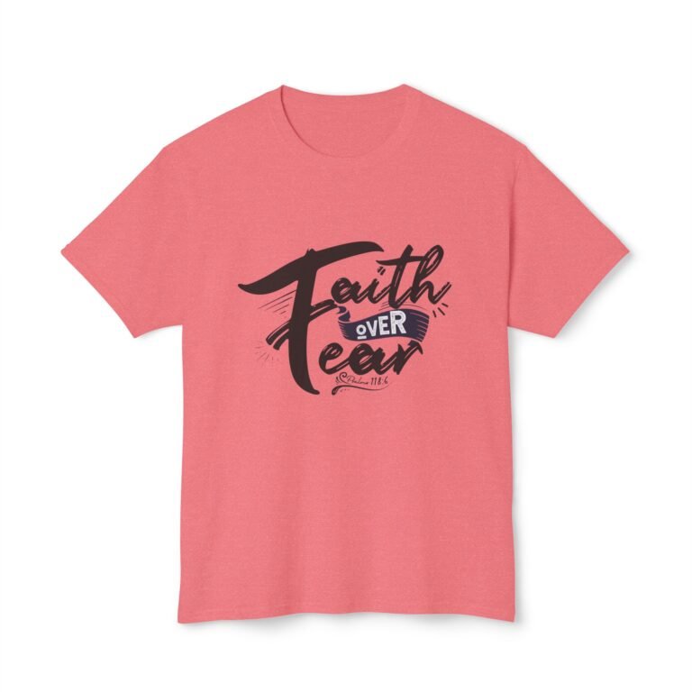 Faith Over Fear Unisex Christian T-Shirt