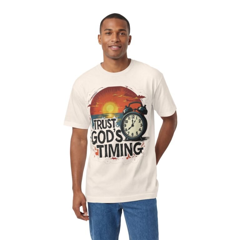 Trust God’s Timing Christian T-Shirt
