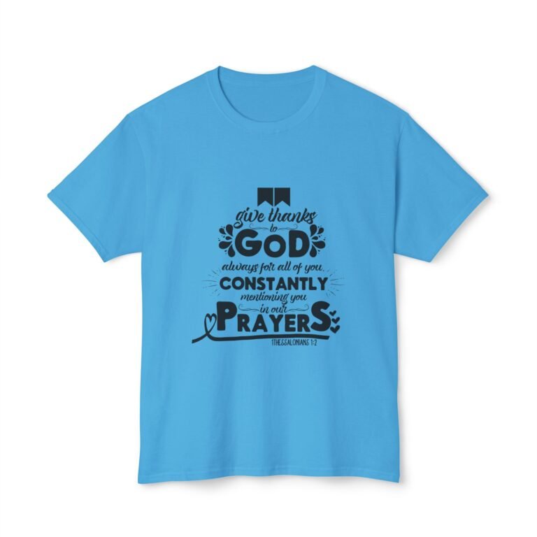 Give Thanks to God Unisex Christian T-Shirt