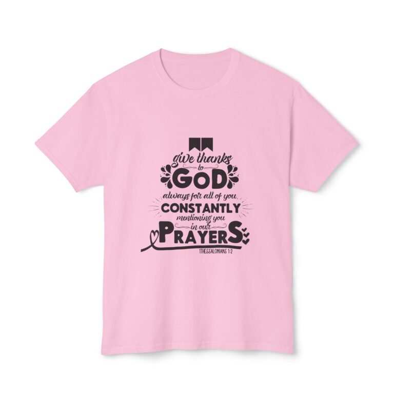 Give Thanks to God Unisex Christian T-Shirt