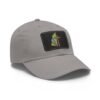 Rectangle Leather Patch Dad Hat