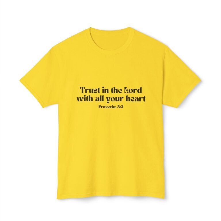 Trust in the Lord Unisex Christian T-Shirt