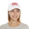 Rectangle Leather Patch Dad Hat