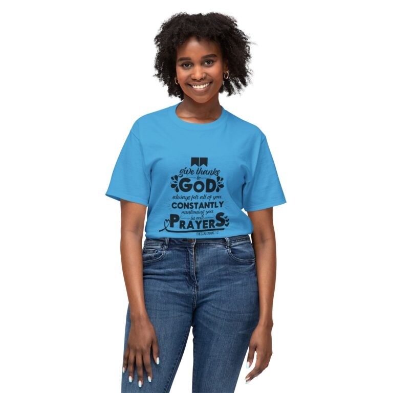 Give Thanks to God Unisex Christian T-Shirt