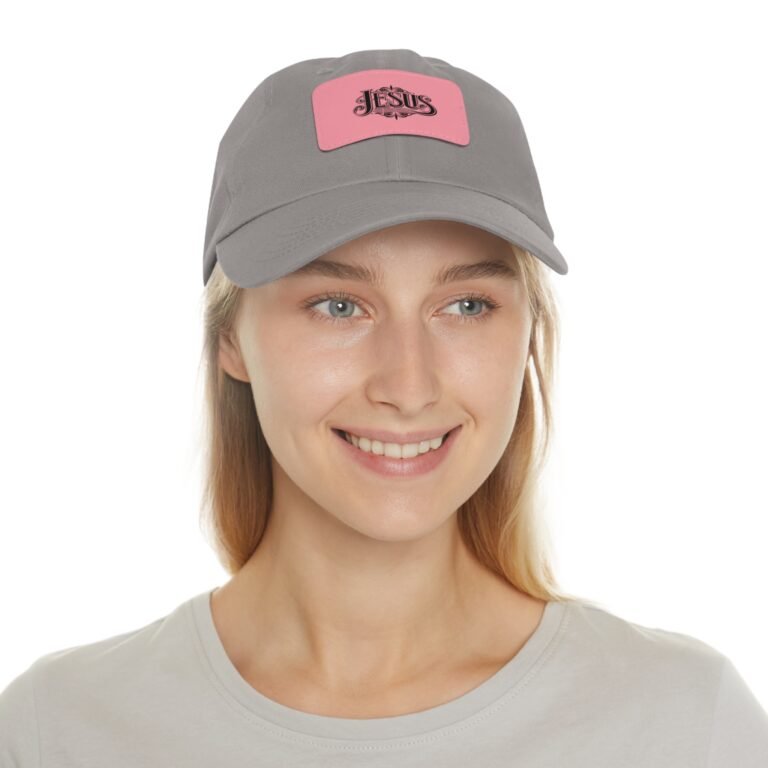 14267514409558562184_2048-1.jpeg Jesus Christian Leather Patch Dad Hat