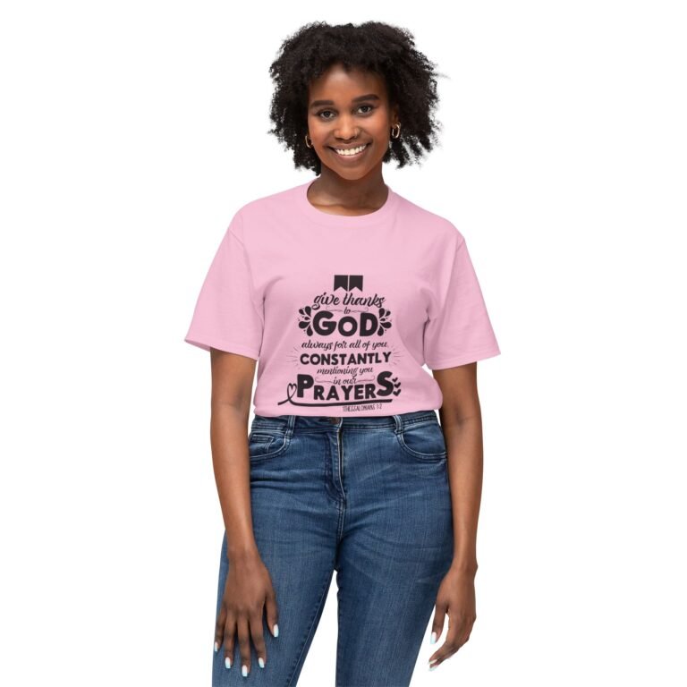 Give Thanks to God Unisex Christian T-Shirt