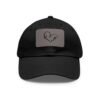Handwritten Heart Petto Leather Patch Dad Hat