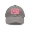 God Is Love Leather Patch Christian Dad Hat