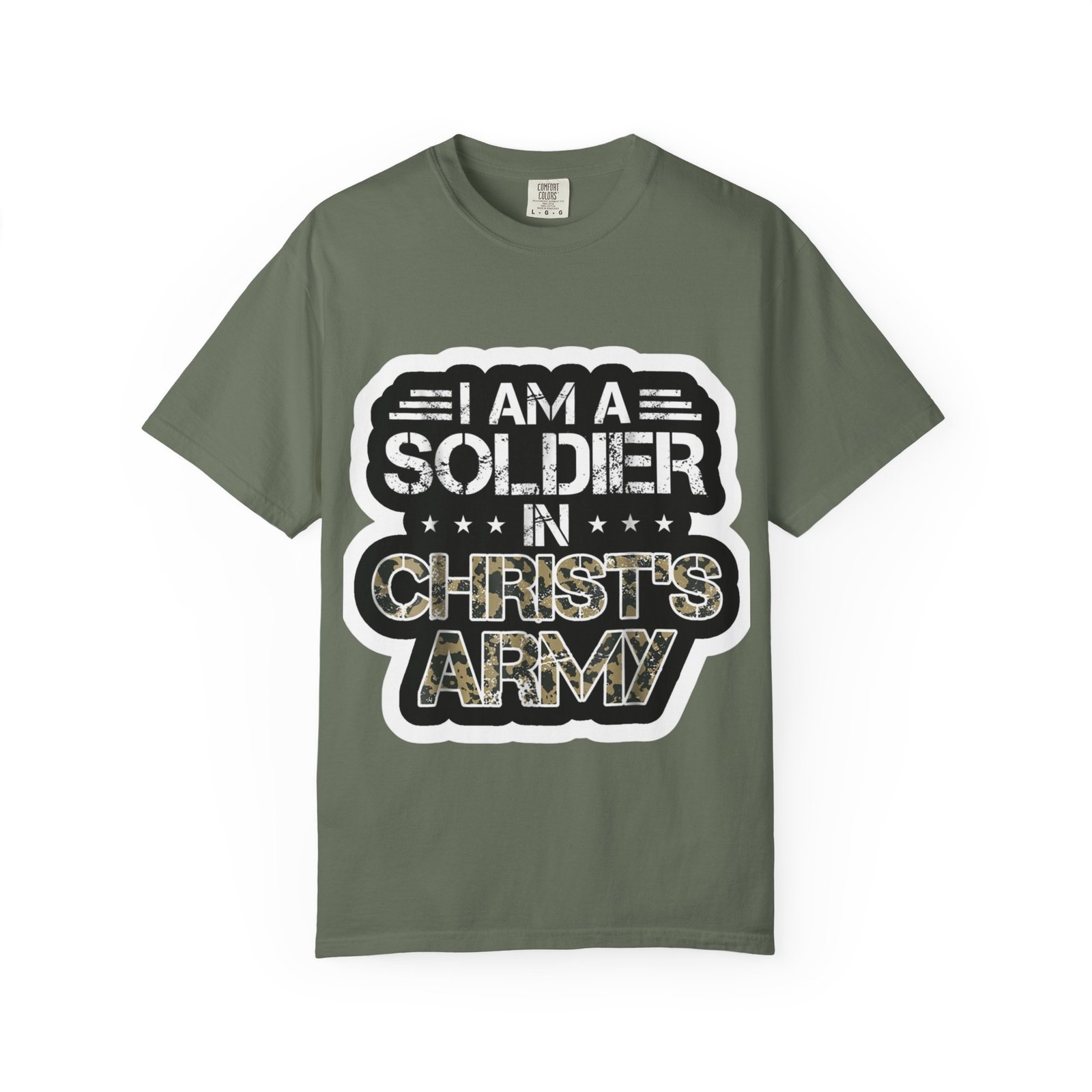 Soldier in Christ's Army T-Shirt - Image 7
