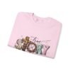 16171987904992339716_2048.jpeg He Is Risen Easter Cross Christian Sweatshirt
