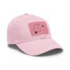 God Is Love Leather Patch Christian Dad Hat