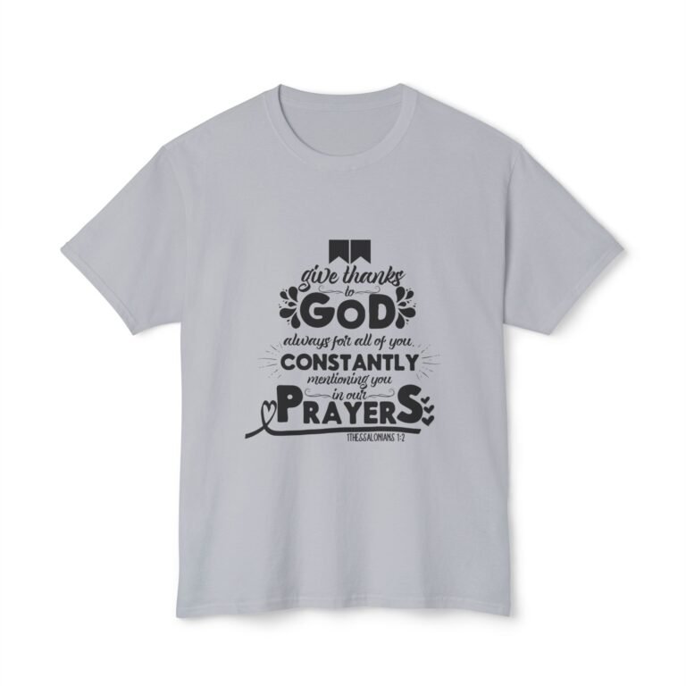 Give Thanks to God Unisex Christian T-Shirt