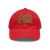 God Is Love Leather Patch Christian Dad Hat