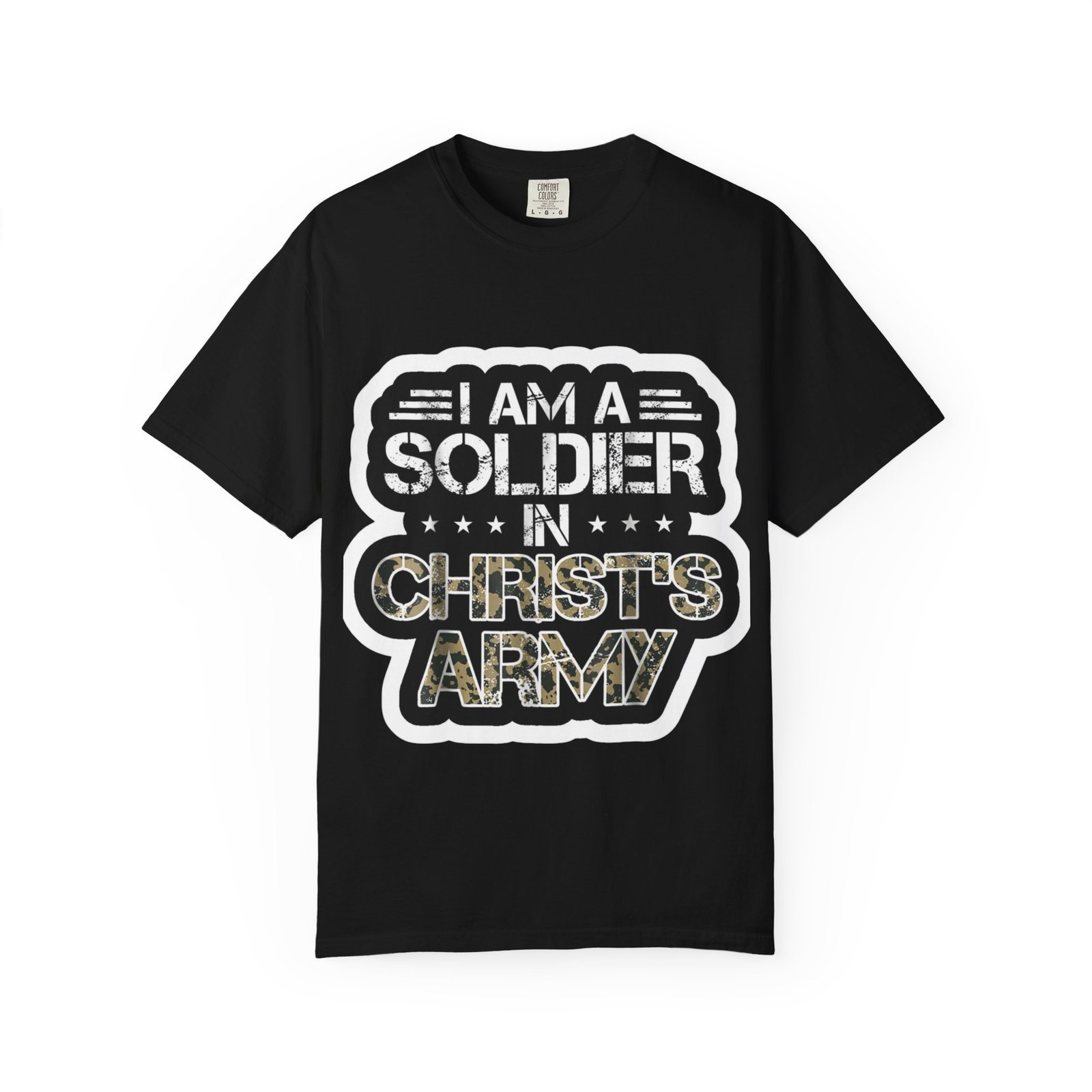 Soldier in Christ's Army T-Shirt - Image 9