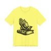 Praying Hands and Bible Christian T-Shirt
