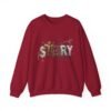 18205684200960292221_2048.jpeg He Is Risen Easter Cross Christian Sweatshirt
