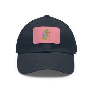 18238367393037470224_2048.jpeg Rectangle Leather Patch Dad Hat