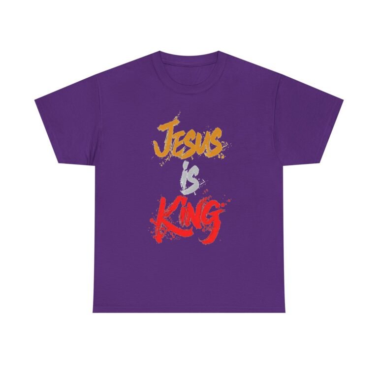 1873477350943941548_2048.jpeg Jesus Is King Christian Graphic T-Shirt