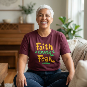 Faith Over Fear Unisex Christian T-Shirt