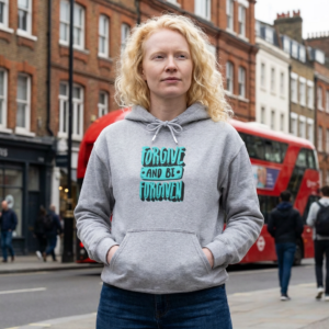 20260412222934-1f136bf1-5072-6b0c-9a4a-2aa953c0c528-2.png Forgive and Be Forgiven Printed Hoodie - Cozy Printed Hoodie - Unisex Heavy Blend Hooded Sweatshirt - Casual Wear