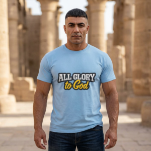 20260421044556-1f13d3cf-c491-6e52-935d-82dc5db9b9df.png All Glory To God Unisex T-shirt