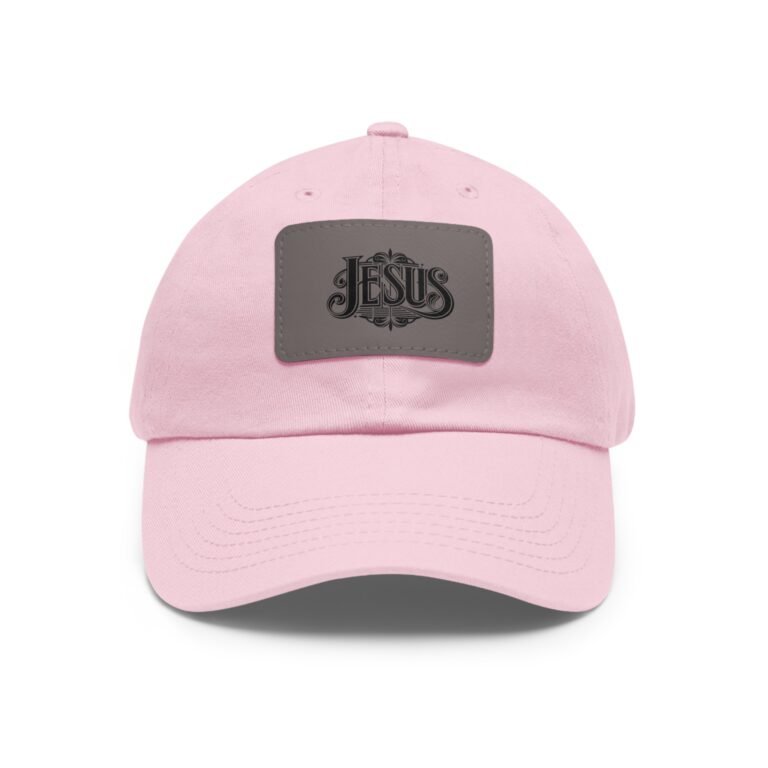 2174260760600395494_2048-1.jpeg Jesus Christian Leather Patch Dad Hat