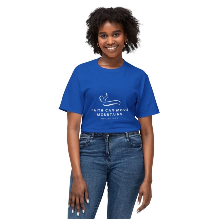 Faith Can Move Mountains Christian T-Shirt
