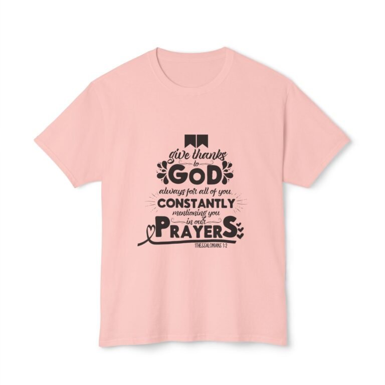 Give Thanks to God Unisex Christian T-Shirt