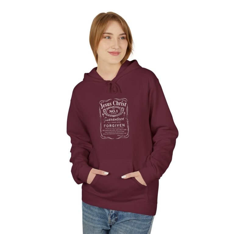 Forgiven Faith Christian Hoodie