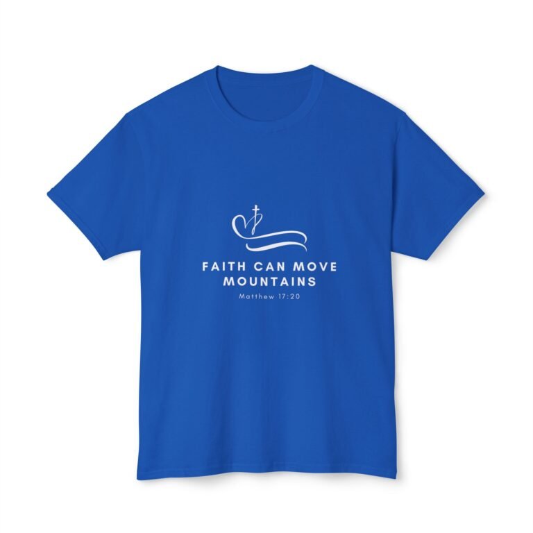 Faith Can Move Mountains Christian T-Shirt